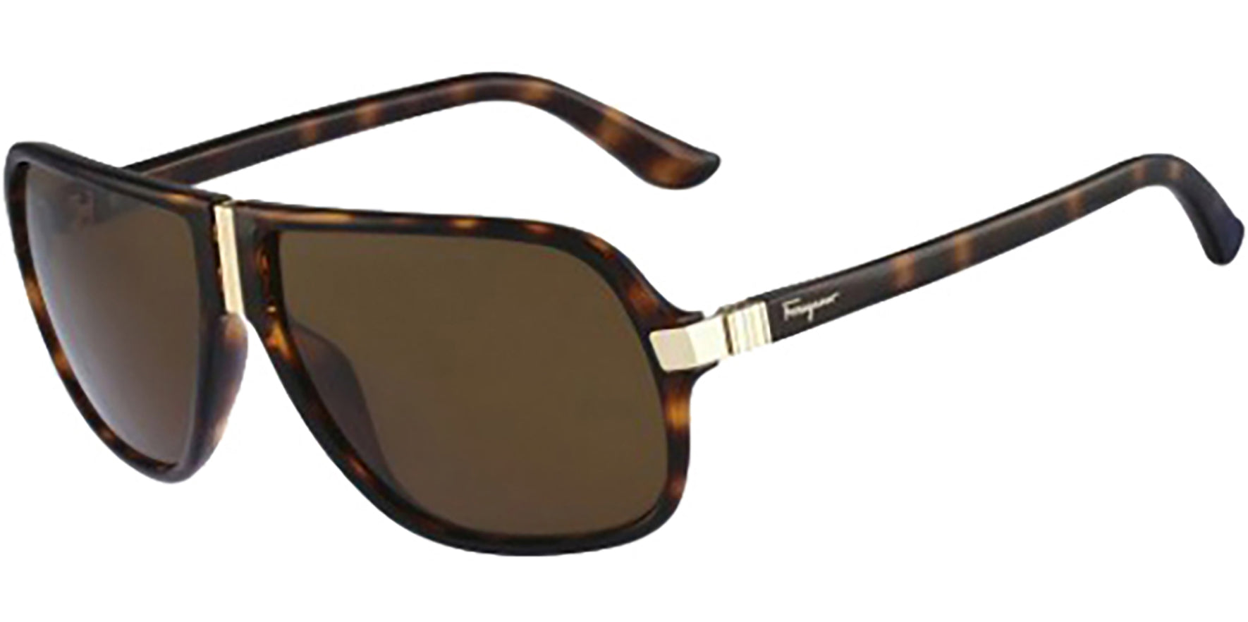 Salvatore Ferragamo Modern Browline Pilot - Eyedictive