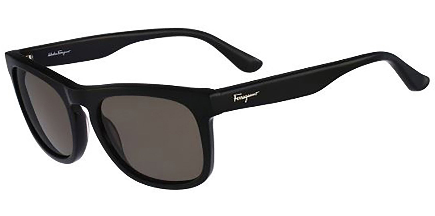 Salvatore Ferragamo Black Soft Square Classic - Eyedictive