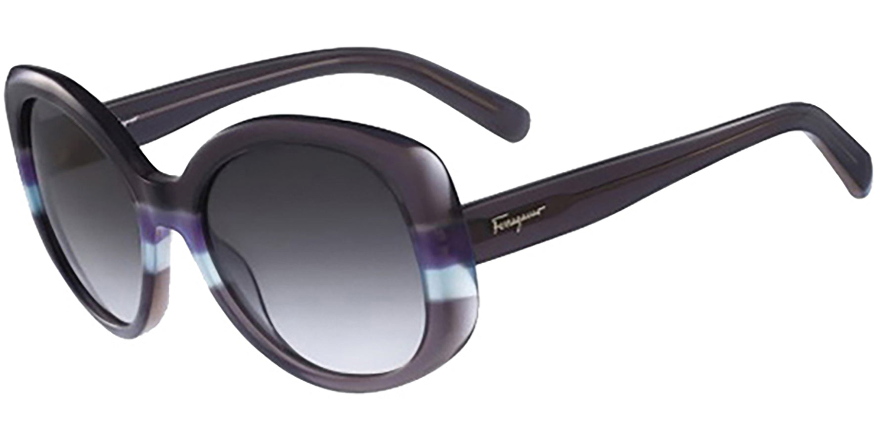 Salvatore Ferragamo Marbled Acetate Oversize - Eyedictive