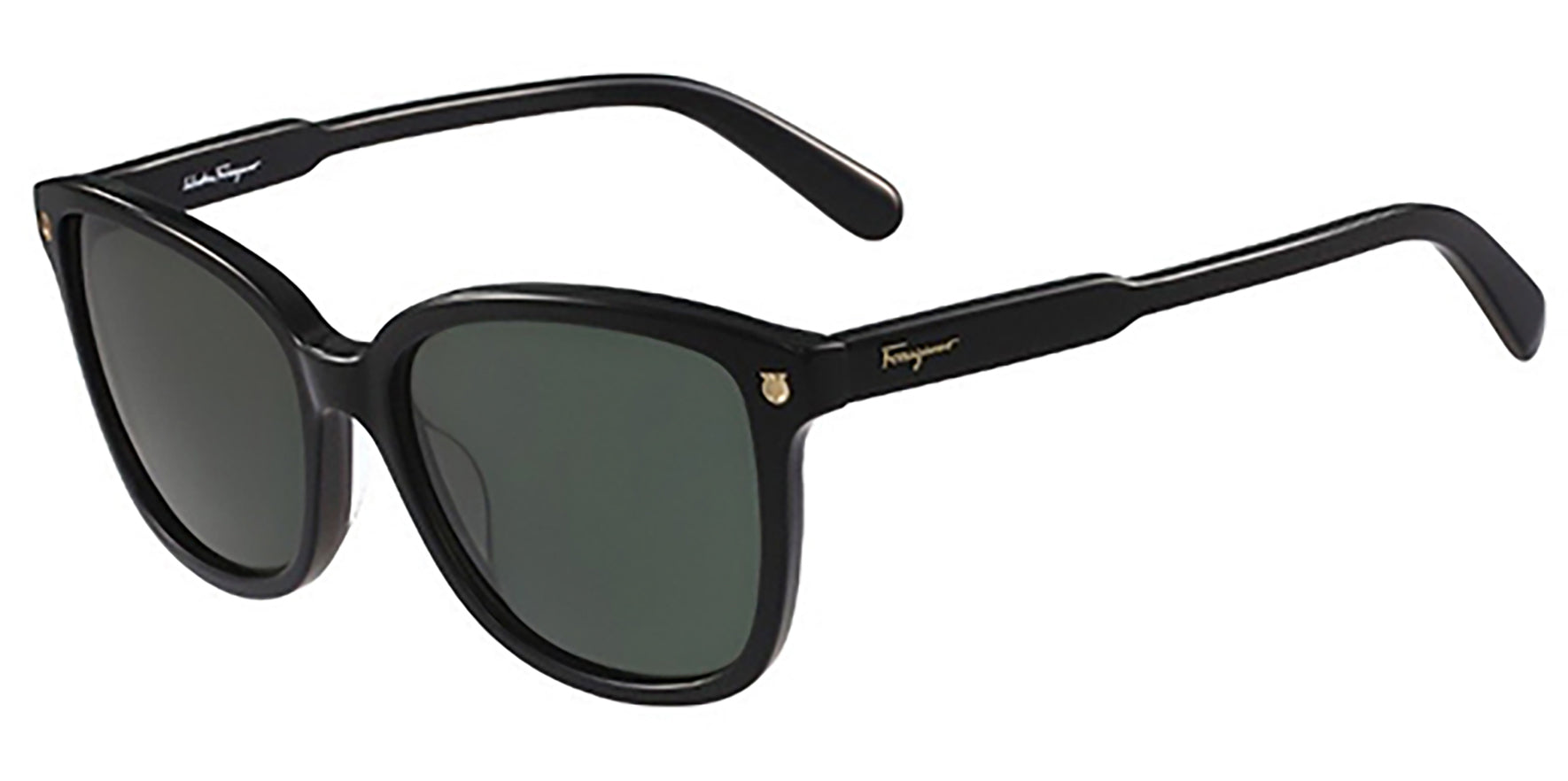 Salvatore Ferragamo Squared Cat-Eye W/ Gancini Detail - Eyedictive