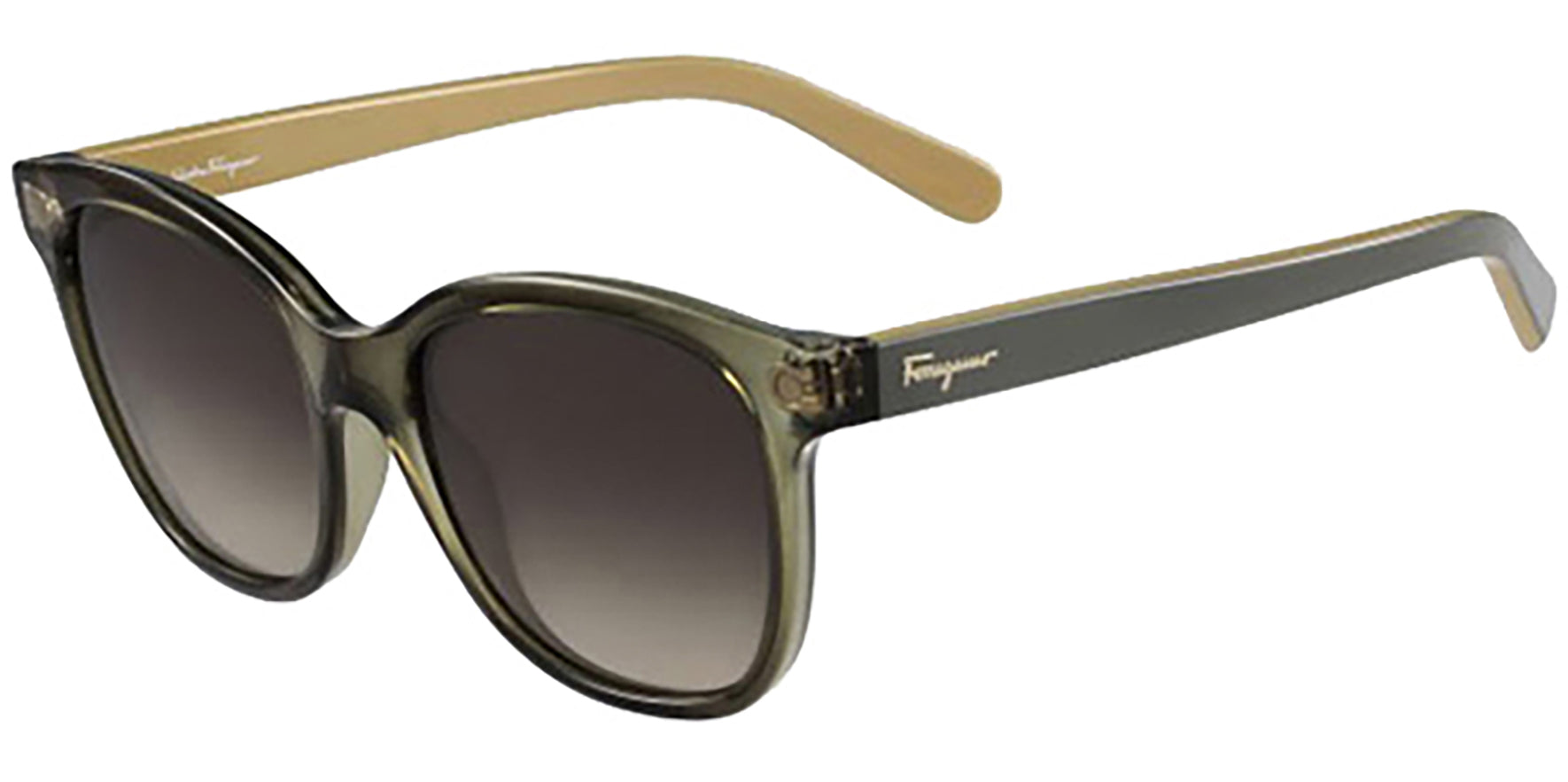 Salvatore Ferragamo Two-Tone Cat-Eye - Eyedictive