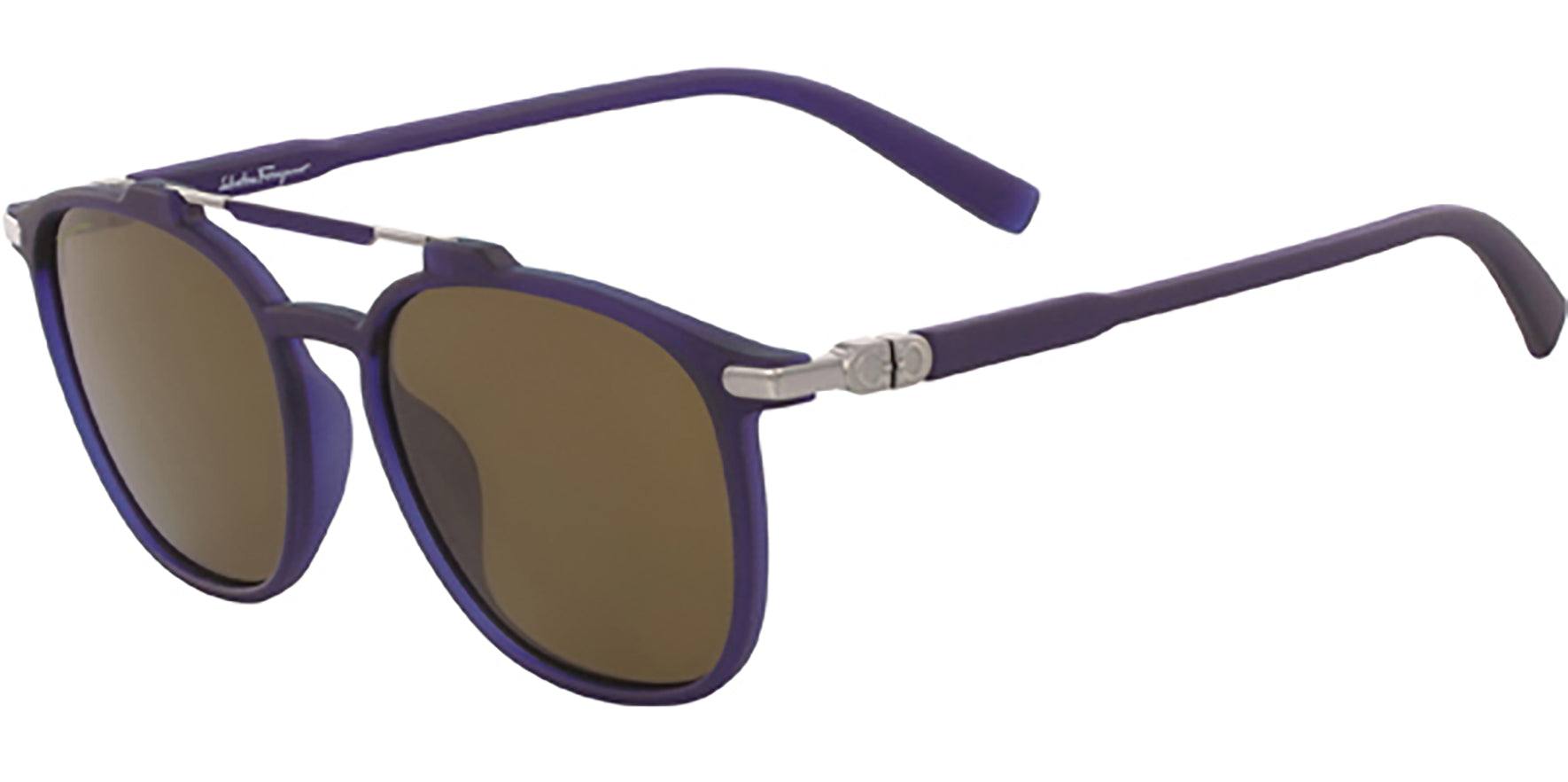 Salvatore Ferragamo Polarized Modified Pilot - Eyedictive