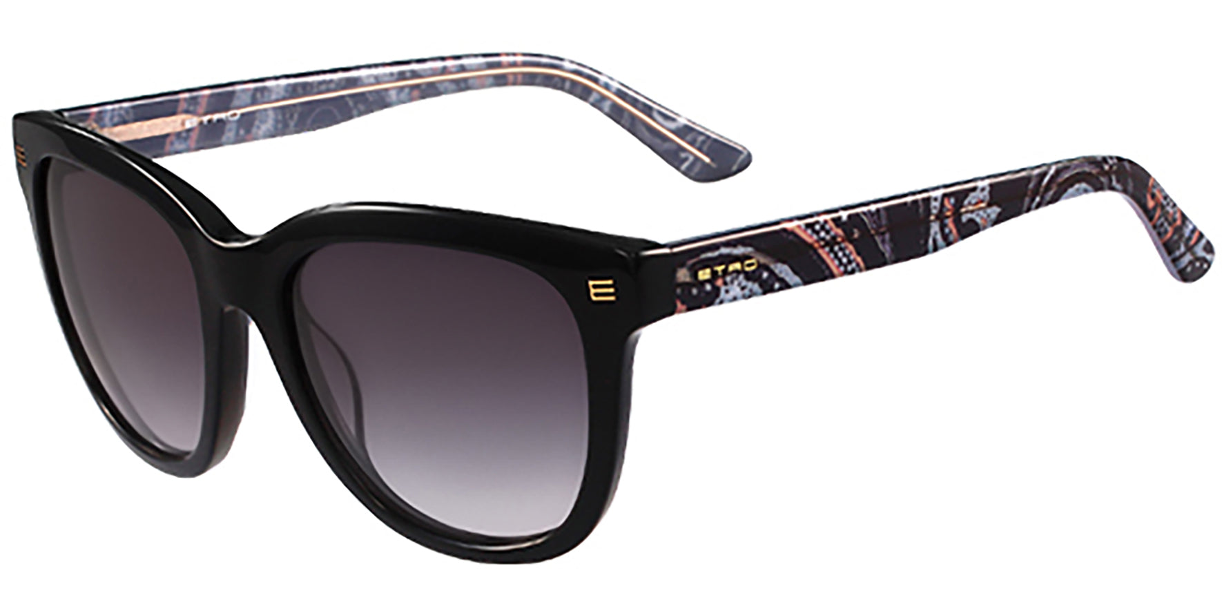 Etro Eyewear Black Cat-Eye w/ Gradient Lens - Eyedictive