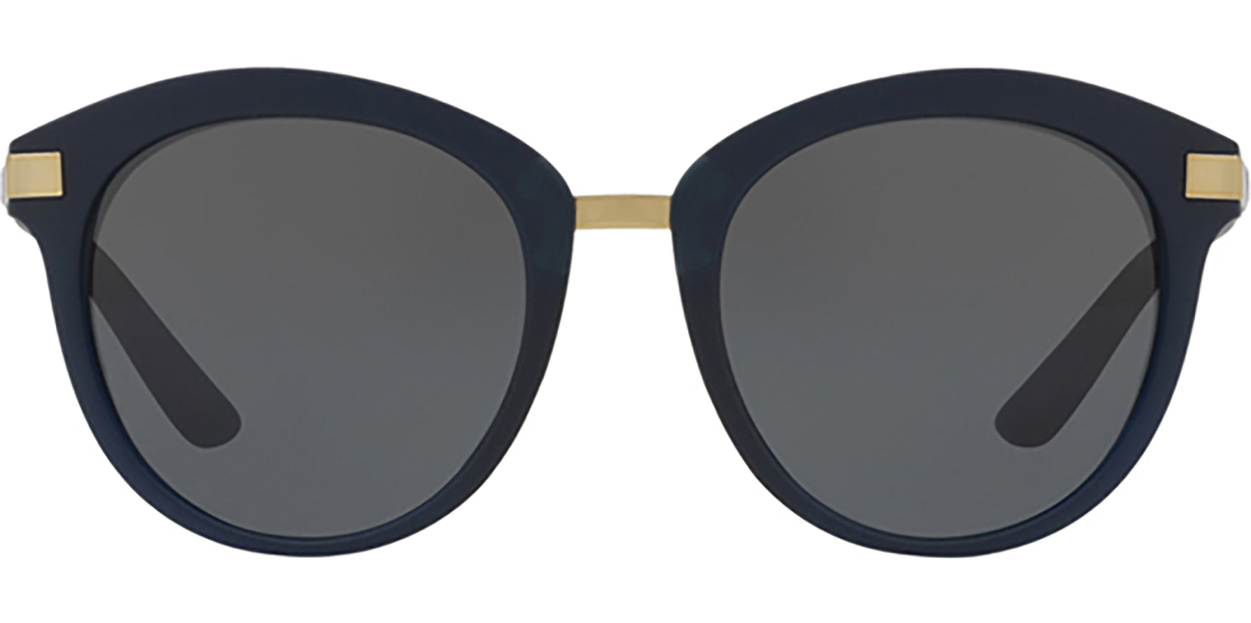 DKNY Matte Blue Oversize w/ Dark Grey Lens - Eyedictive