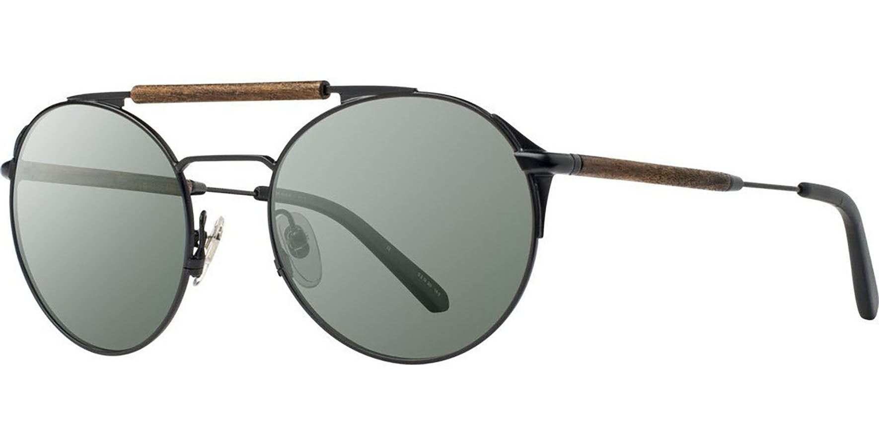 Shwood Originals Bandon Polarized Titanium Round - Eyedictive