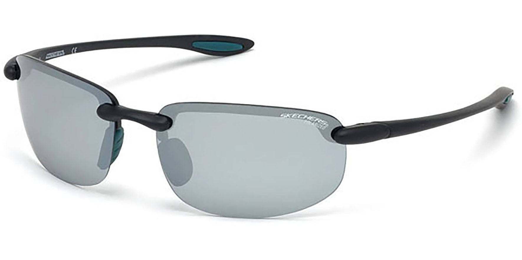 Skechers Polarized Black Rimless Sport - Eyedictive