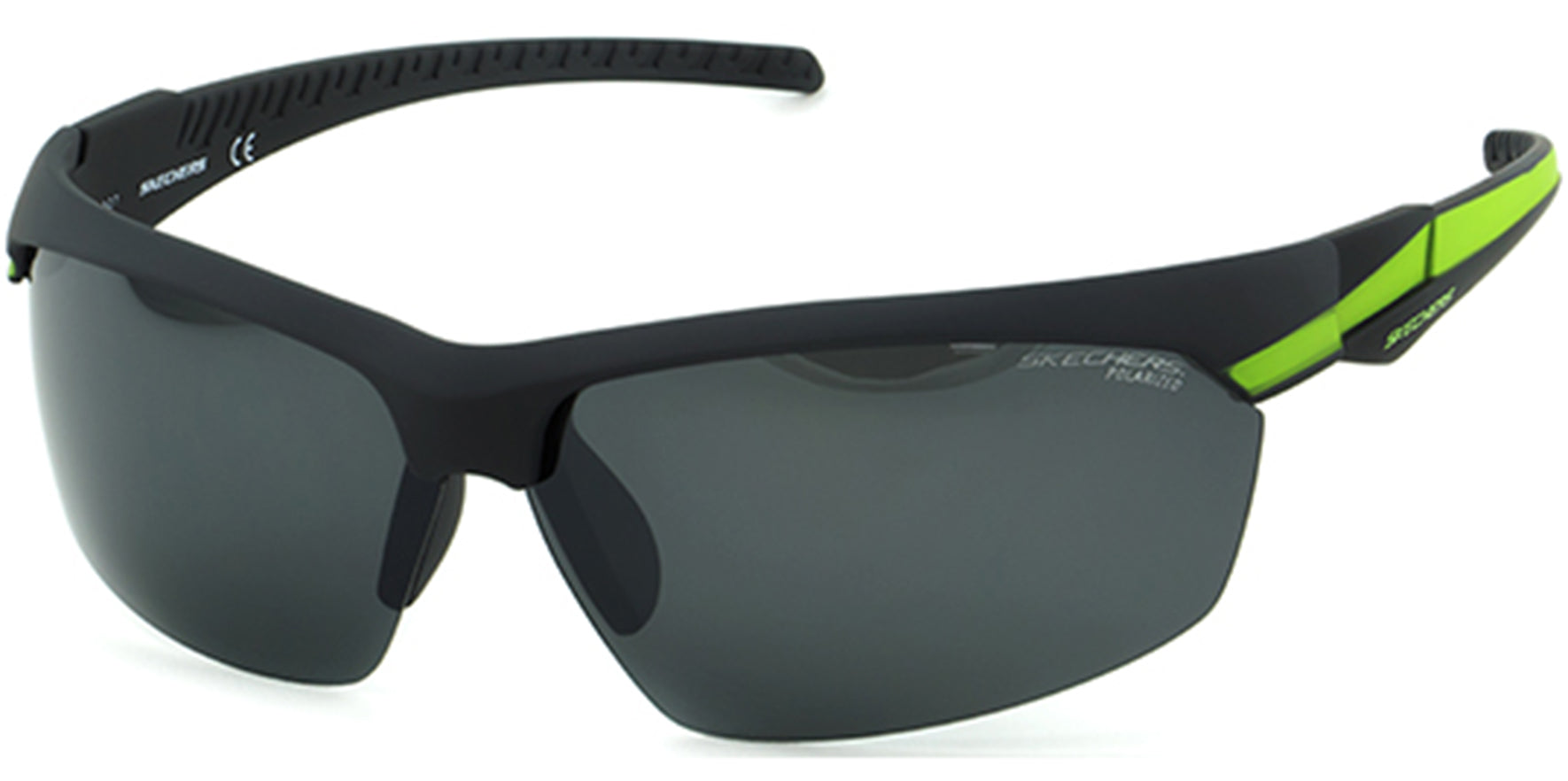 Skechers Polarized Semi-Rimless Sport Wrap - Eyedictive