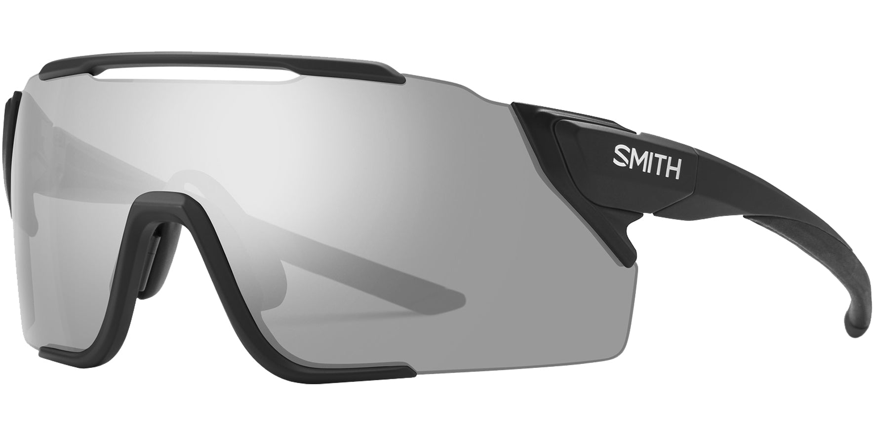 Smith Optics Attack MAG MTB Matte Black Shield ChromaPop w/ Bonus Lens - Eyedictive