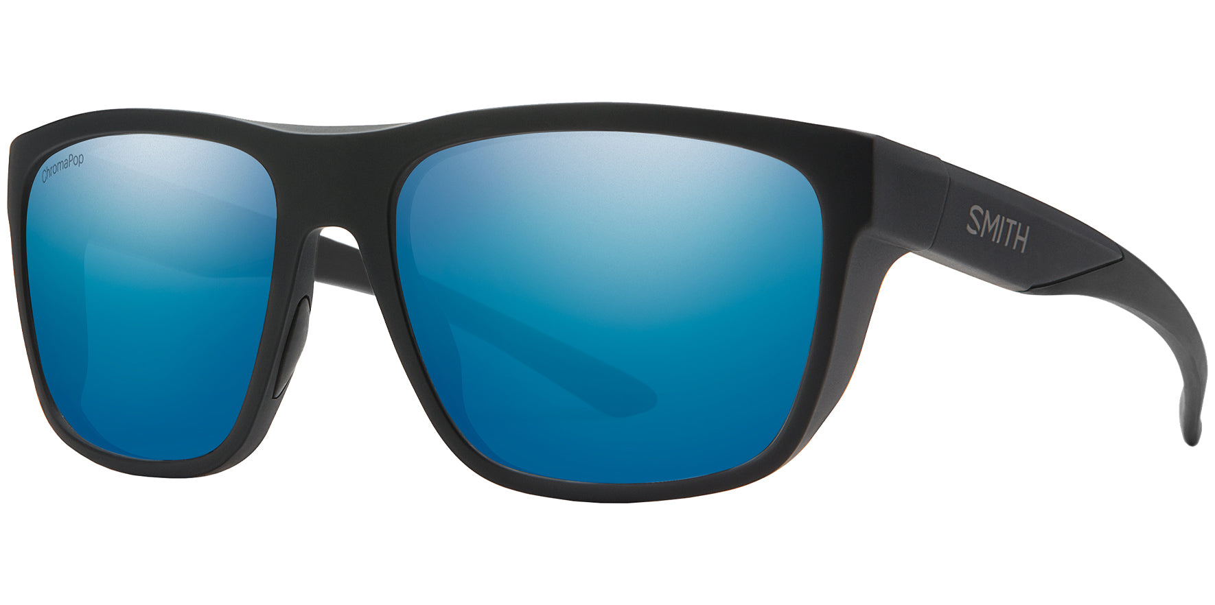 Smith Optics Barra Polarized Matte Black Square Sport - Eyedictive