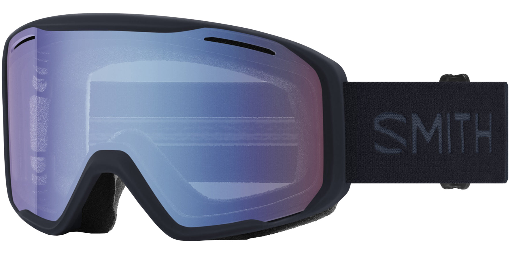 Smith Optics Blazer Low Bridge Fit Snow Goggles w/ Mirror Lens