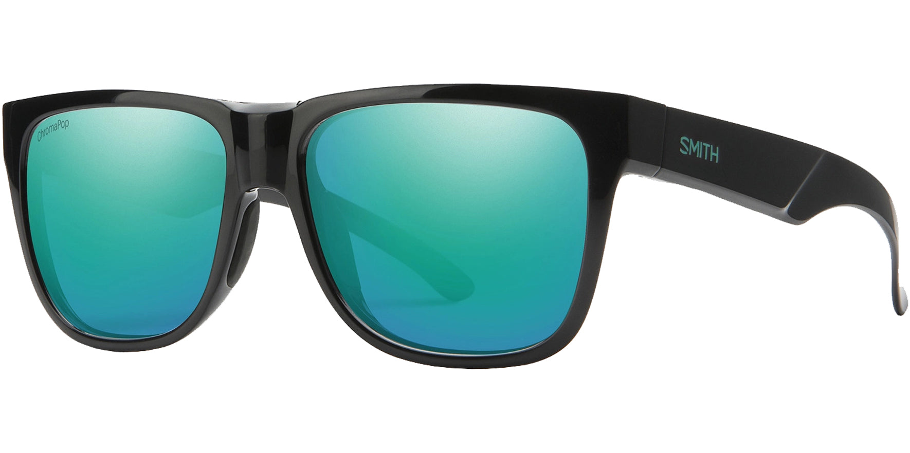 Smith Optics Lowdown 2 Polarized Black Jade Square w/ChromaPop Lens - Eyedictive