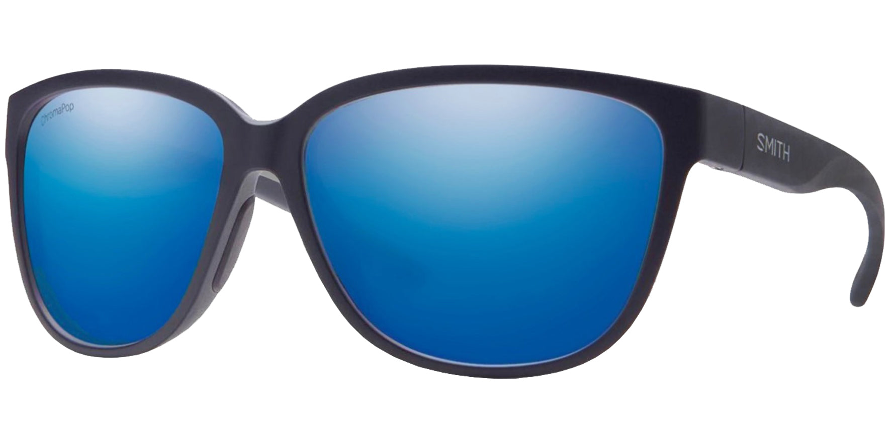 Smith Optics Monterey Polarized ChromaPop Matte Midnight Square Cat-Eye - Eyedictive