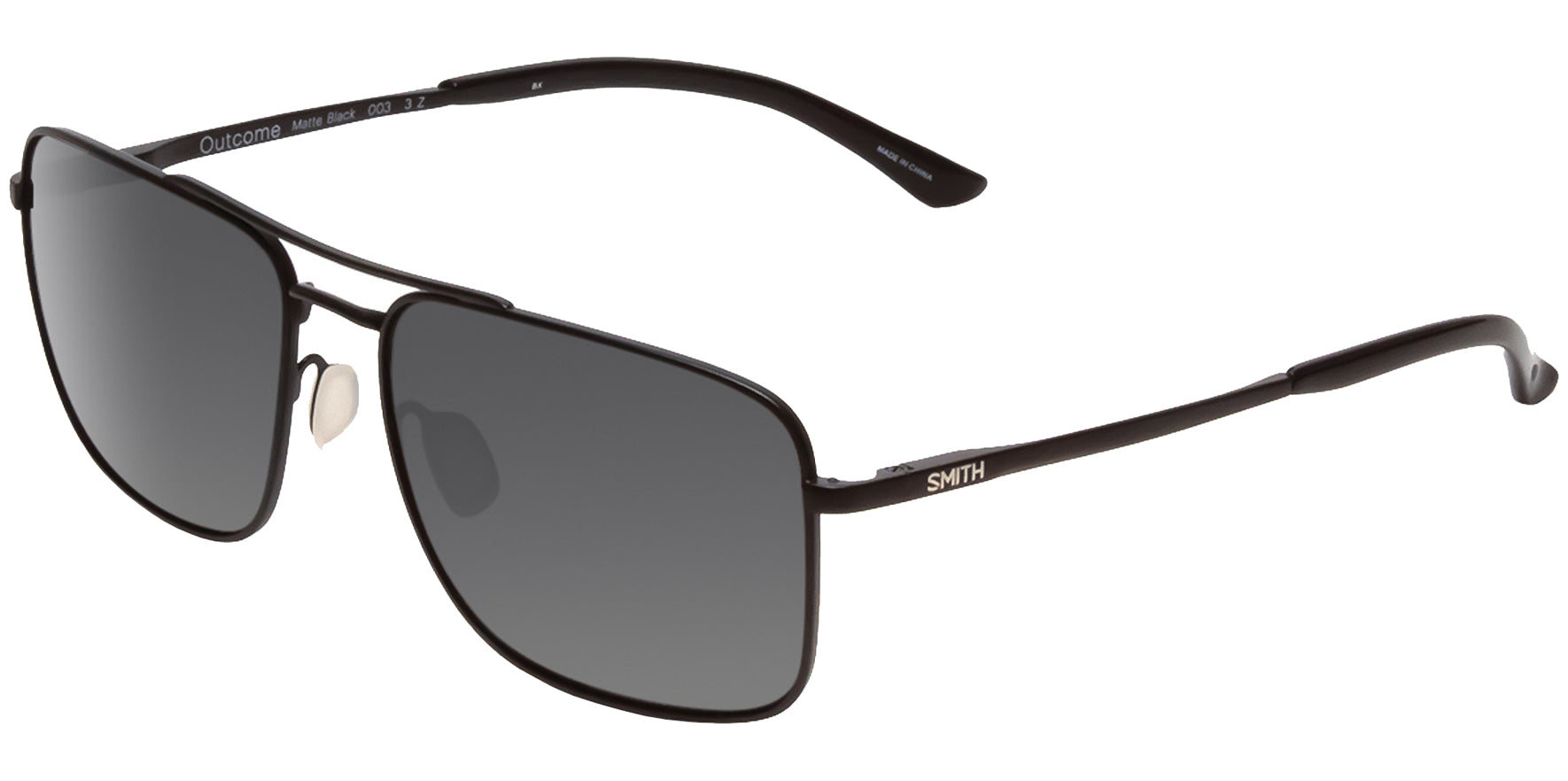 Smith Optics Outcome Polarized Matte Black Navigator - Eyedictive