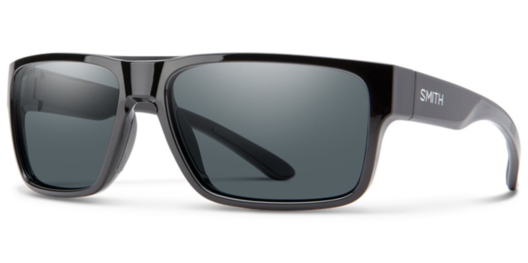 Smith Optics Soundtrack Polarized Black Flat Top Square Sport - Eyedictive