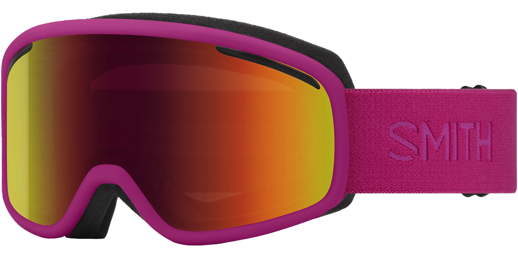 Smith Optics Vogue Fuschia Snow Goggles w/ Mirror Lens - Eyedictive