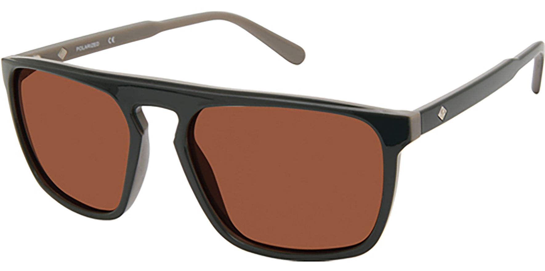 Sperry Convoy Polarized Flat Top Square - Eyedictive