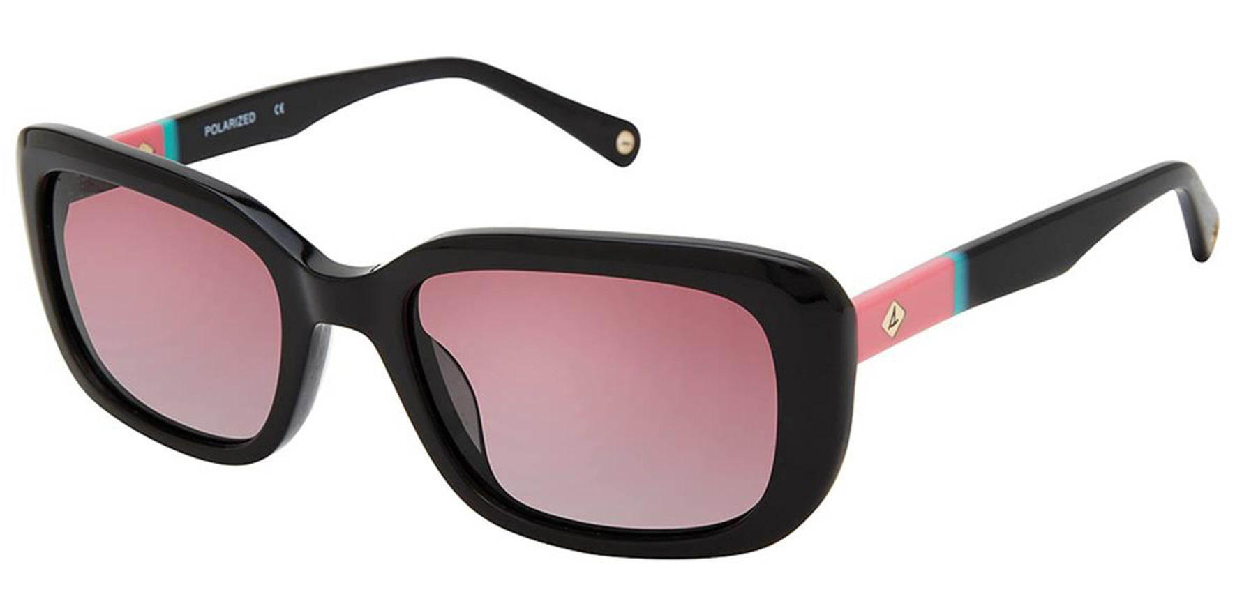 Sperry Rosefish Polarized Beveled Rectangle