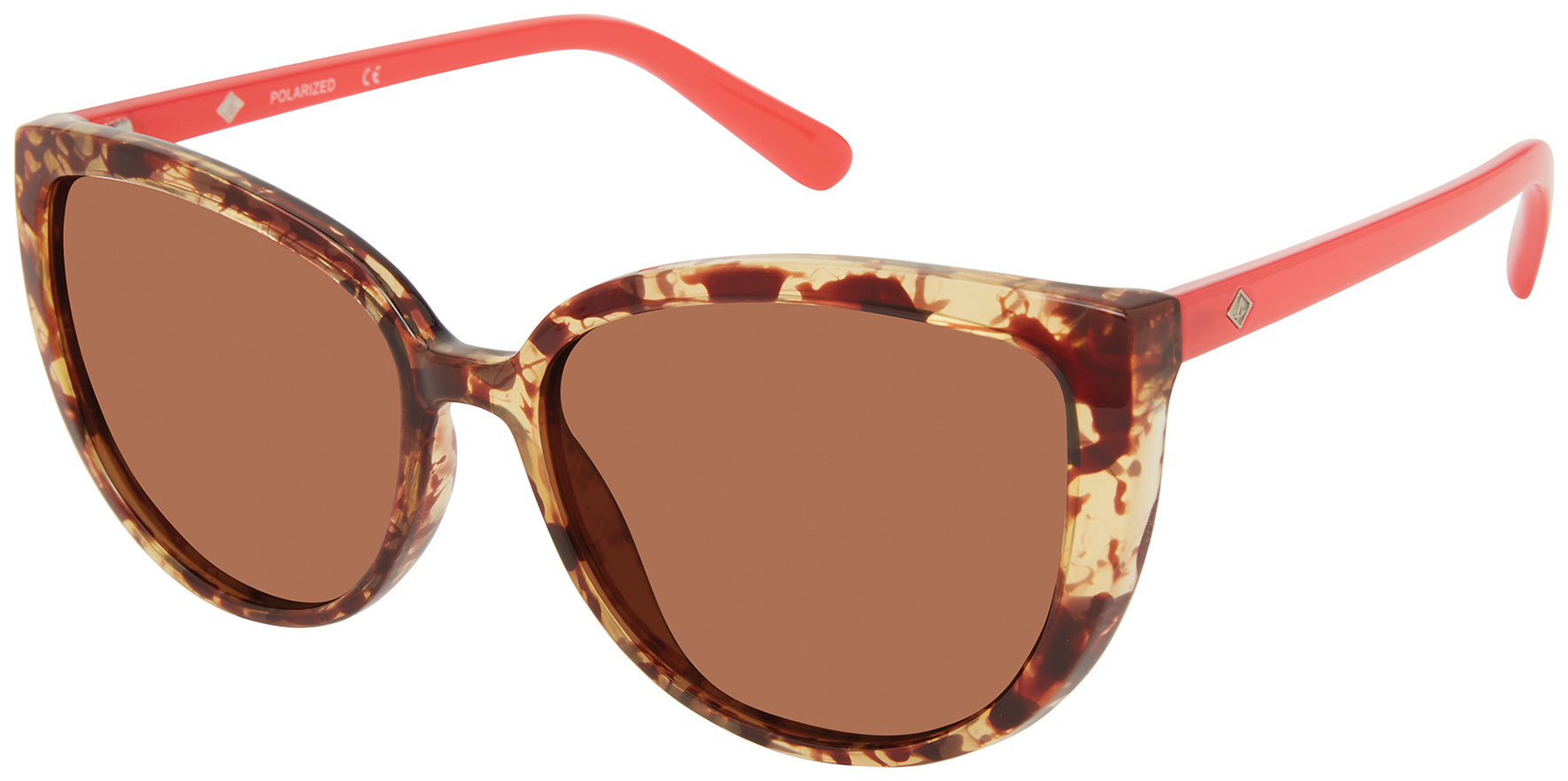 Sperry Sandy Polarized Tortoise/Fuchsia Cat-Eye - Eyedictive