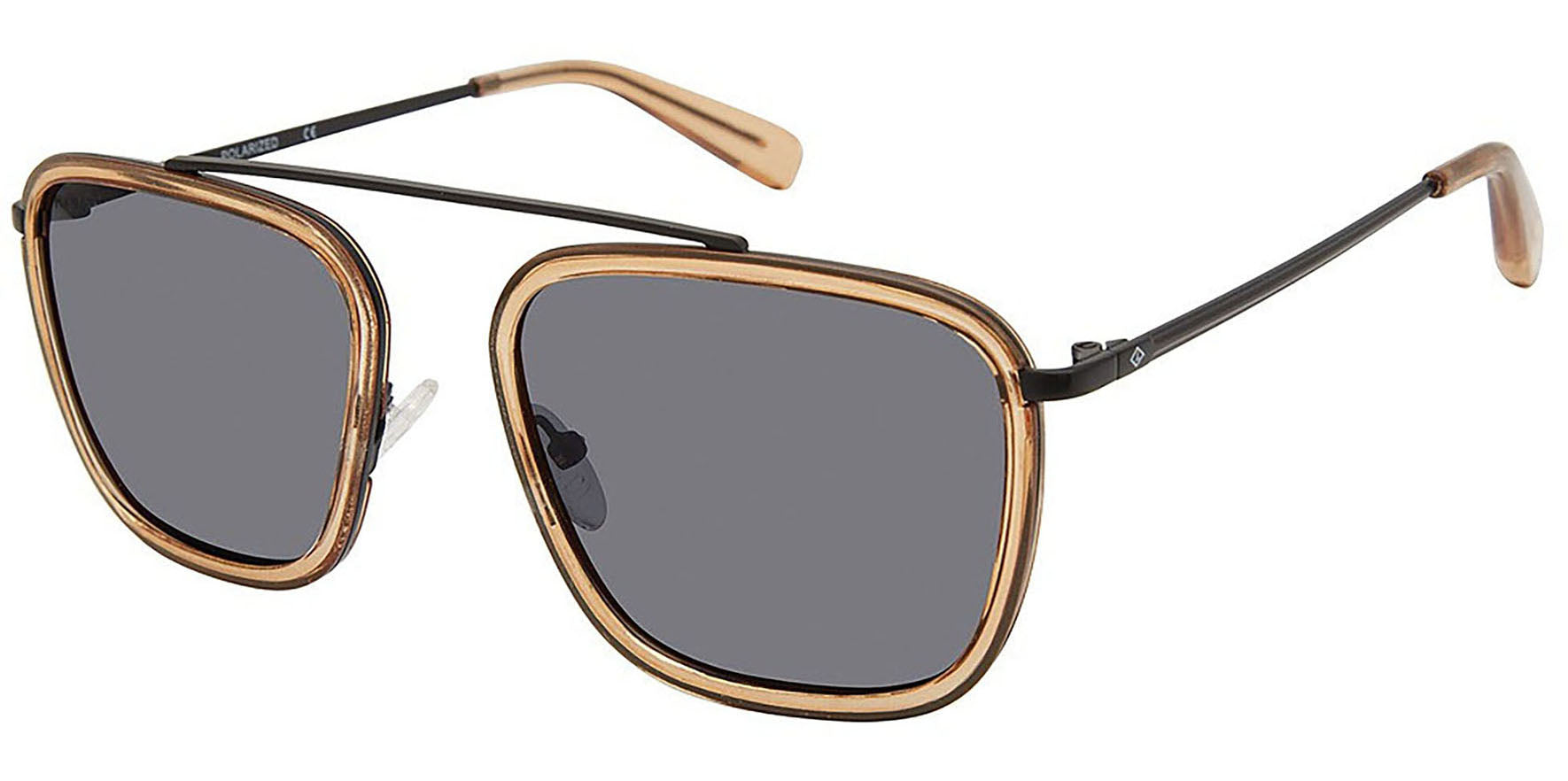 Sperry Tarpon Polarized Squared Aviator - Eyedictive