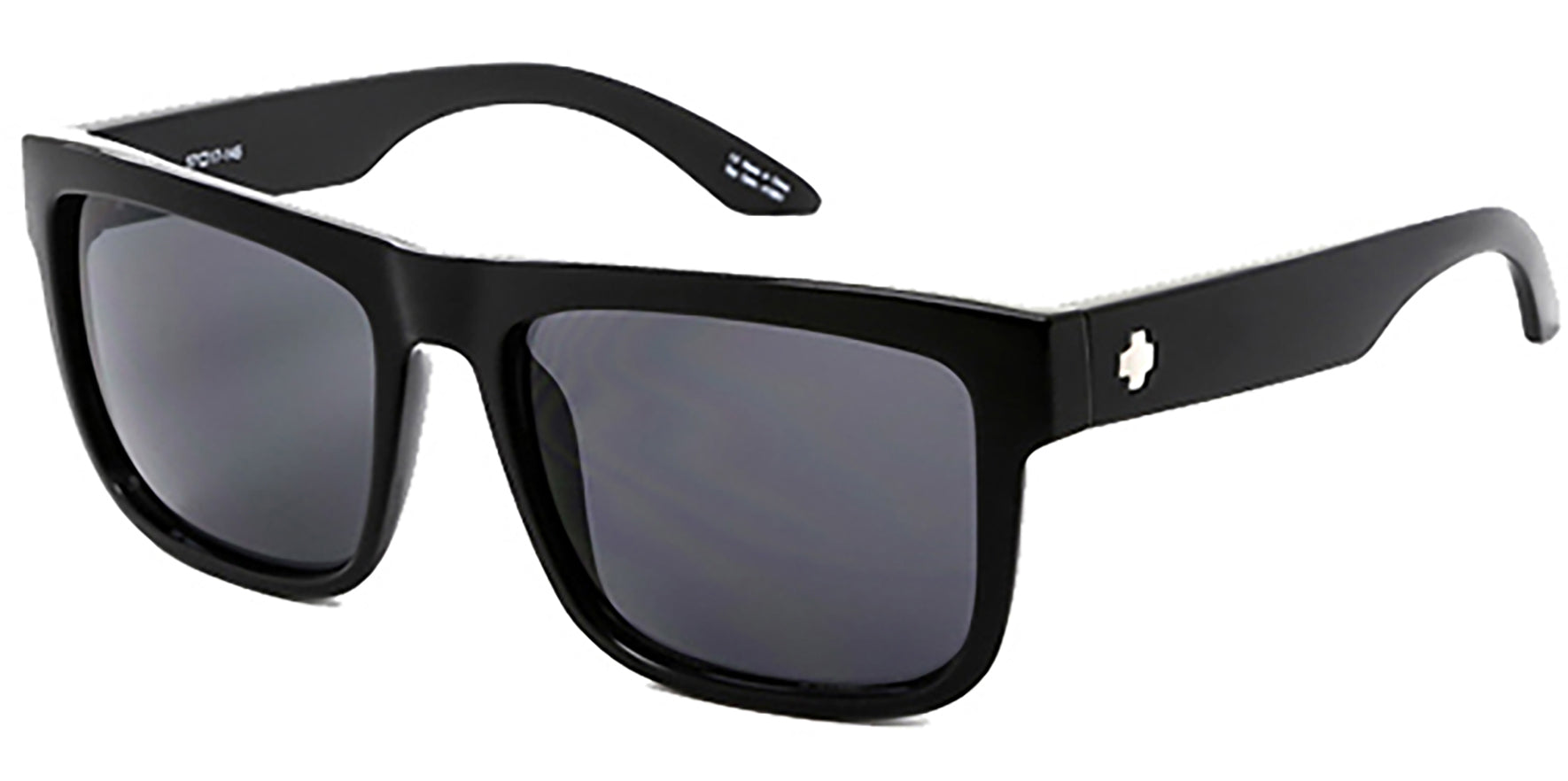 Spy Discord Black w/ Trident Polarized Happy Lens 673119038832 - Eyedictive