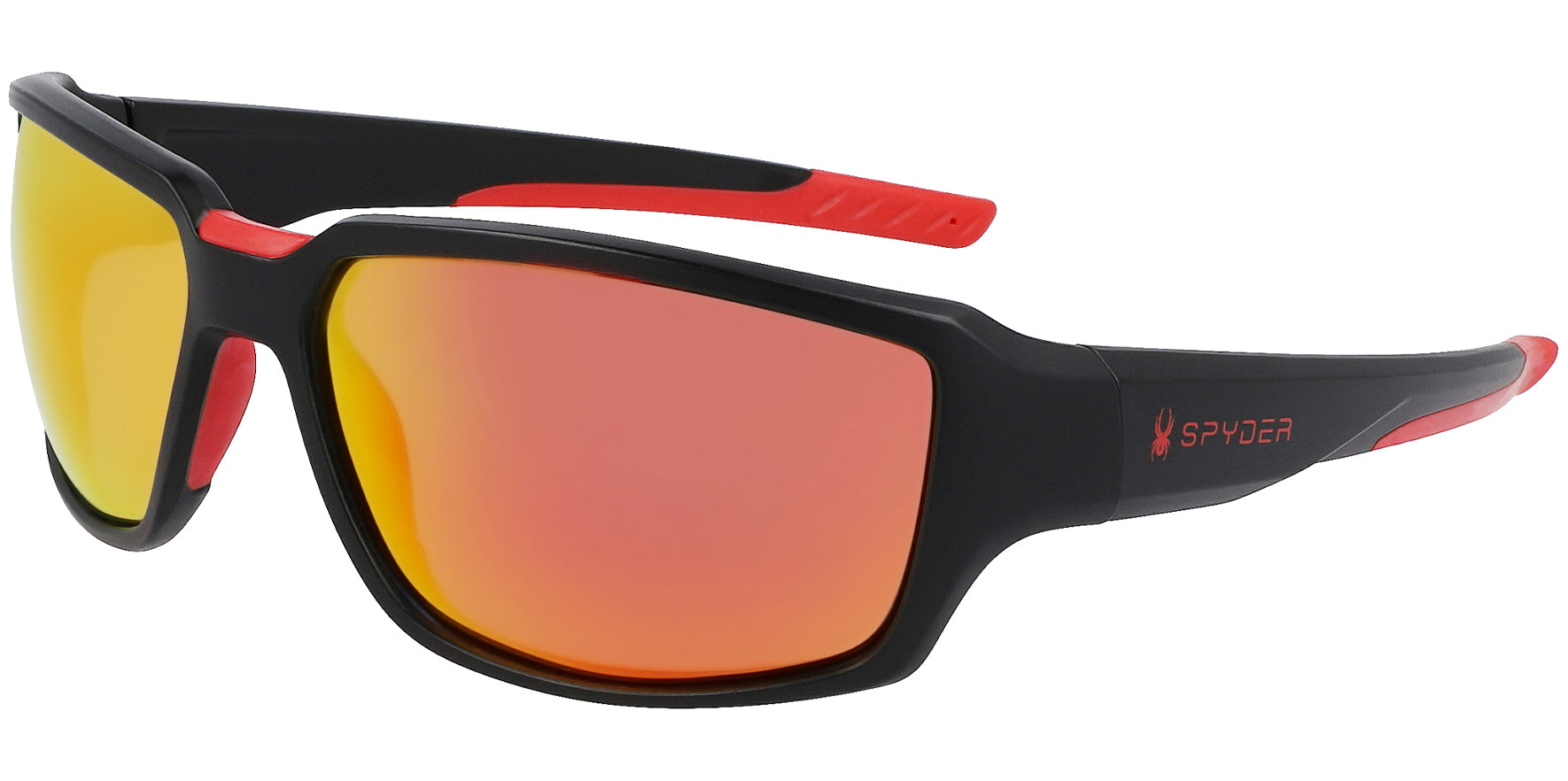 Spyder Polarized Rectangle Wrap w/ Mirror Lens - Eyedictive