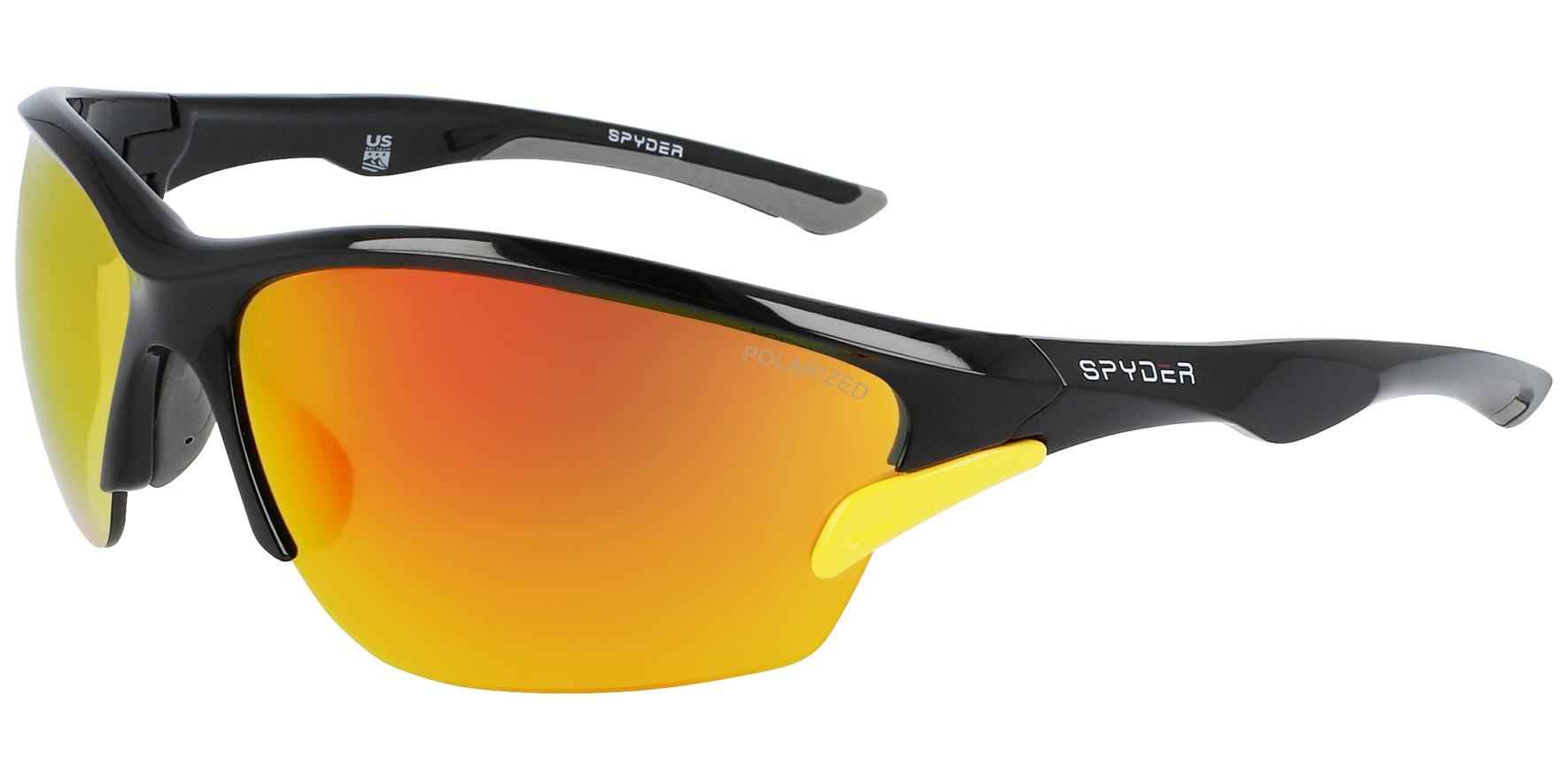 Spyder Polarized Semi-Rimless Sport Wrap w/ Bonus Lens - Eyedictive