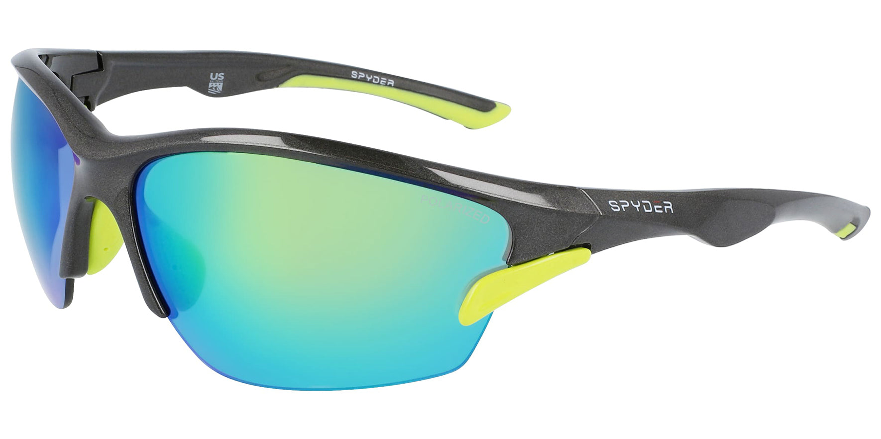 Spyder Polarized Semi-Rimless Sport Wrap w/ Bonus Lens - Eyedictive