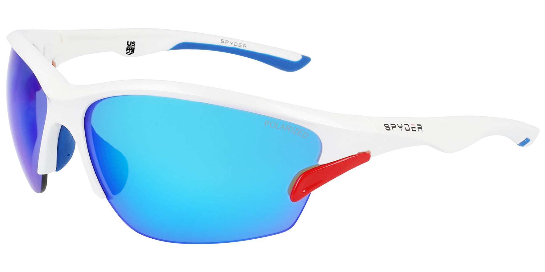 Spyder Polarized Semi-Rimless Sport Wrap w/ Bonus Lens - Eyedictive