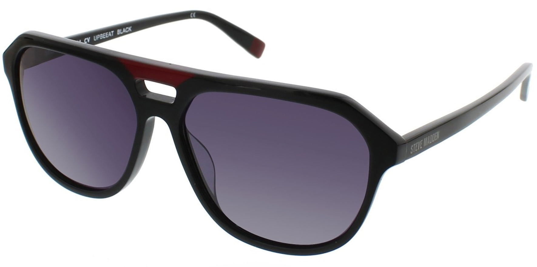 Steve Madden Upbeeat Men's Black Pilot - Eyedictive