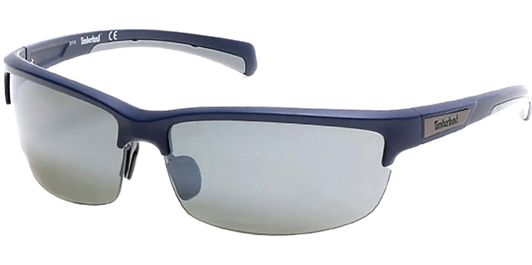 Timberland Polarized Semi-Rimless Sport Wrap - Eyedictive