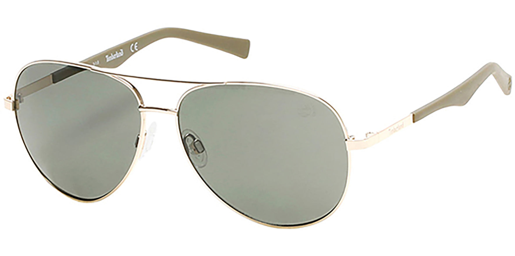 Timberland Polarized Shiny Gold Aviator - Eyedictive