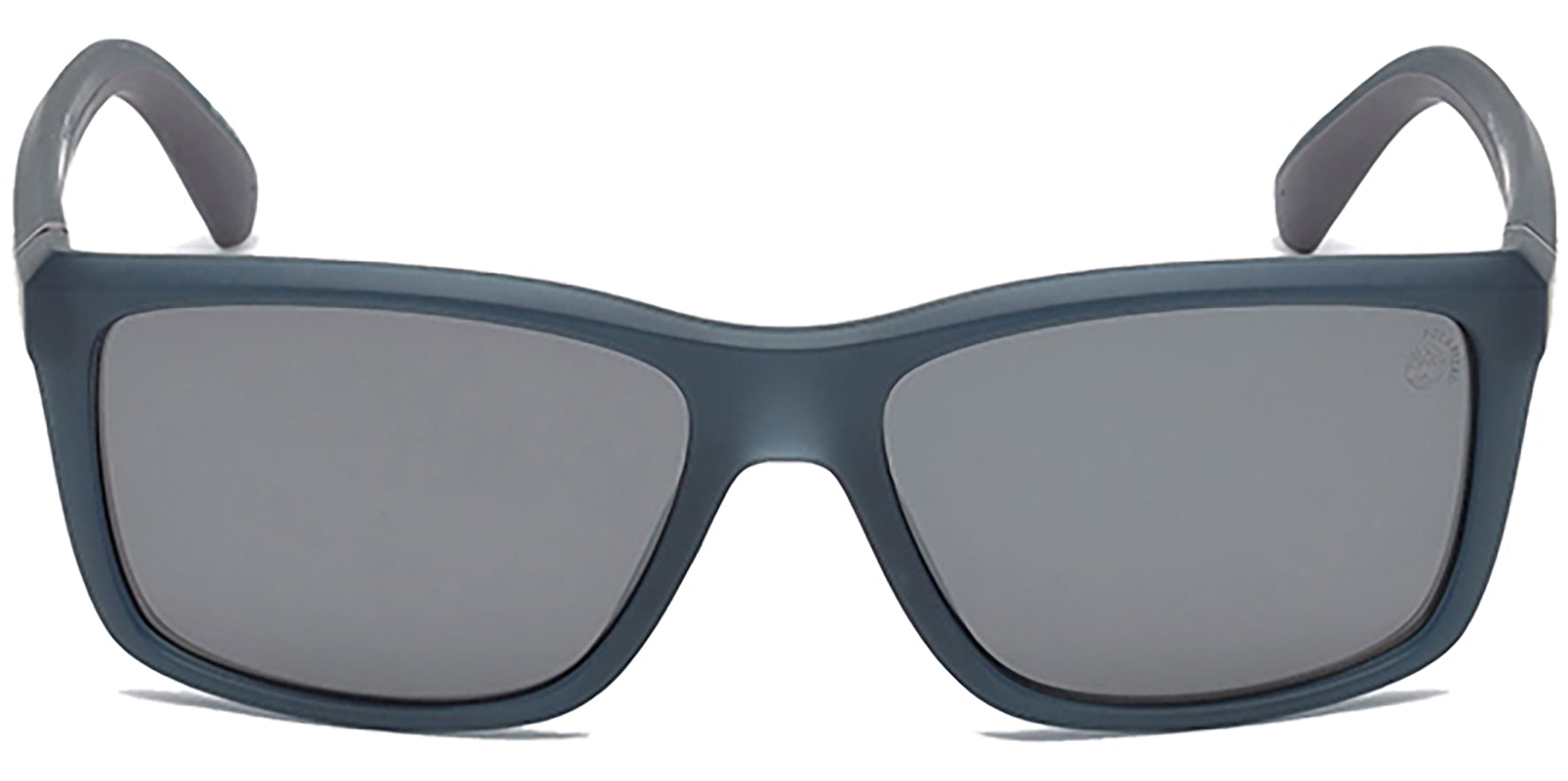 Timberland Polarized Matte Blue w/ Smoke Flash Lens - Eyedictive