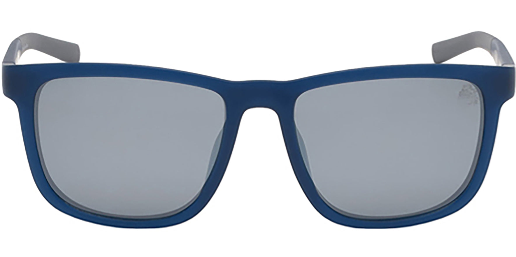 Timberland Polarized Matte Blue Square w/ Mirror Lens - Eyedictive