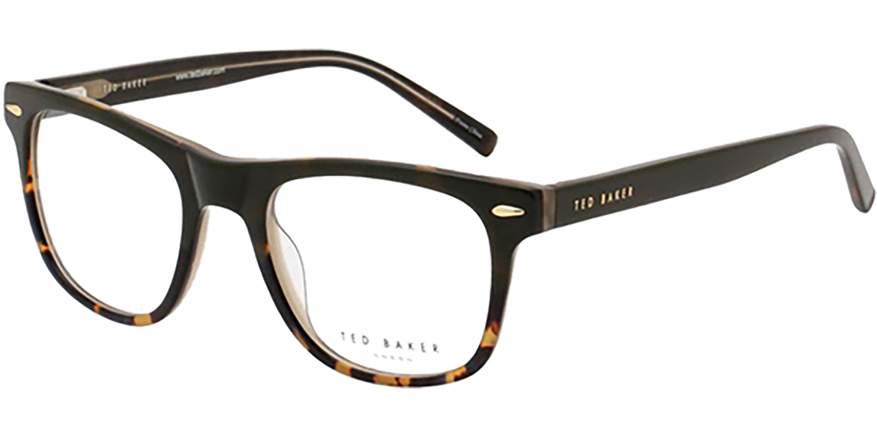 Ted Baker Optical Olive Tortoise Square - Eyedictive