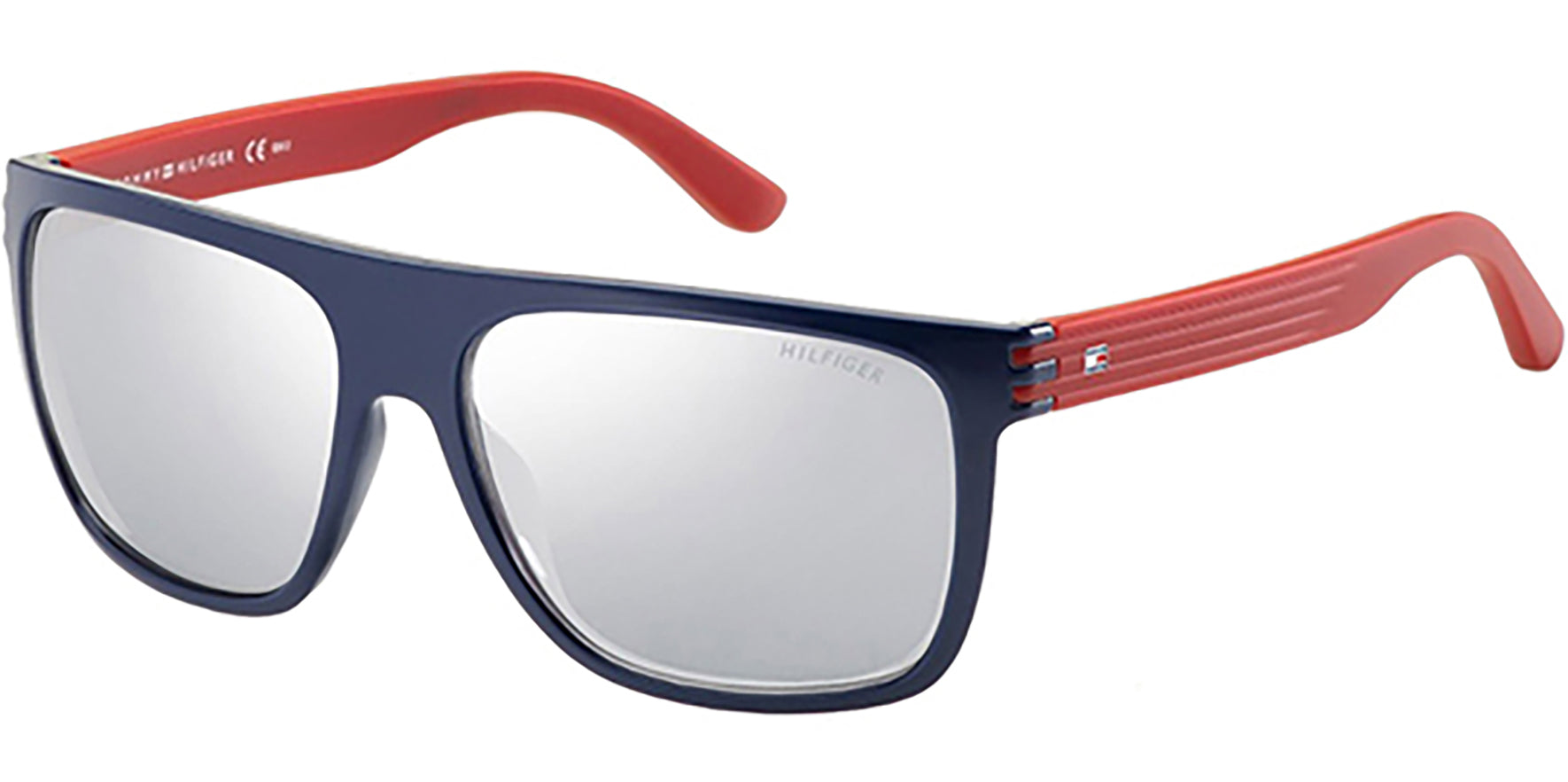 Tommy Hilfiger Blue/Red Flat Top - Eyedictive