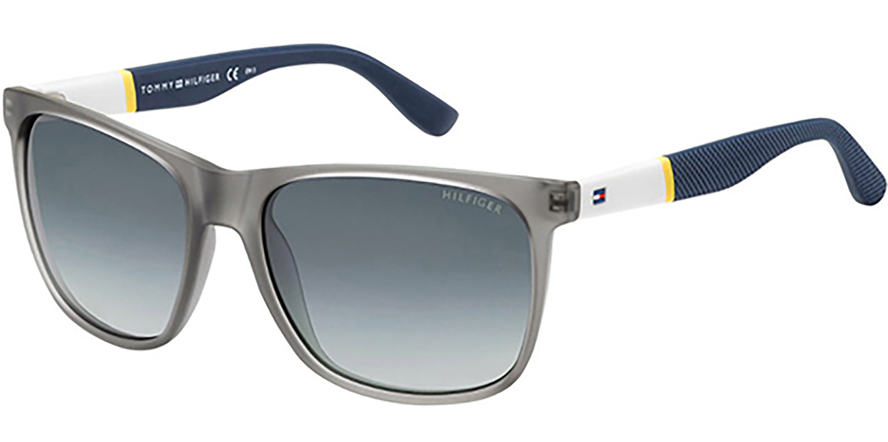 Tommy Hilfiger Crystal Grey Soft Square Classic - Eyedictive