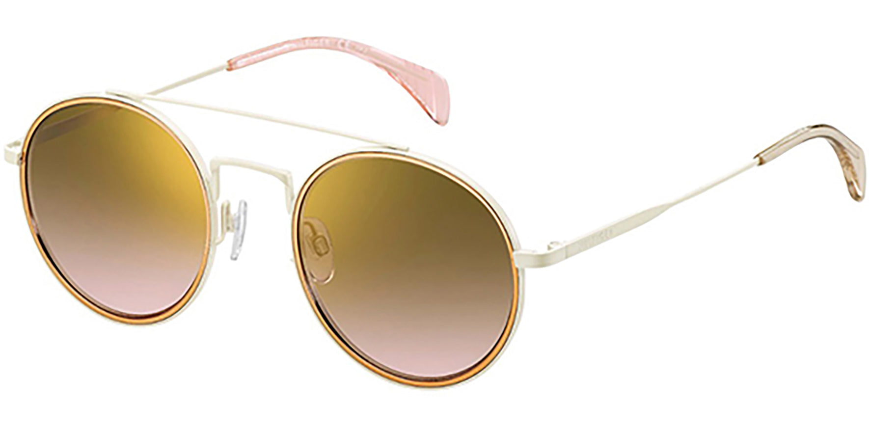 Tommy Hilfiger Smooth Cream Pilot w/ Multi Flash Lens - Eyedictive