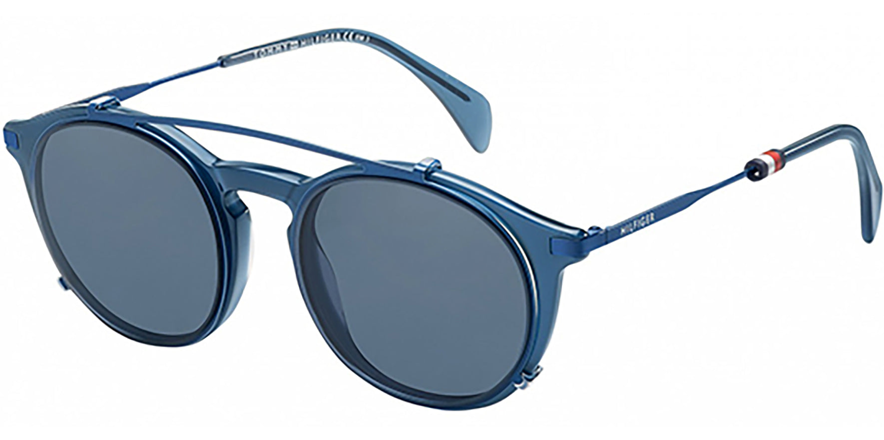 Tommy Hilfiger Optical Pilot w/ Clip-On Shades - Eyedictive