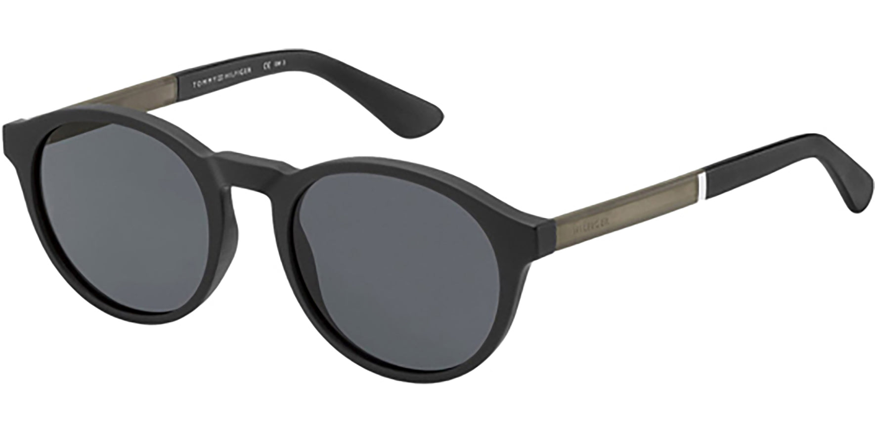 Tommy Hilfiger Matte Black Round - Eyedictive