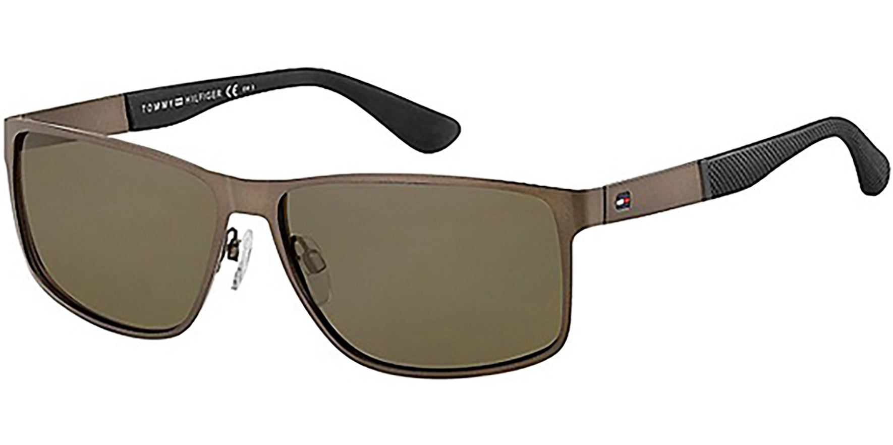 Tommy Hilfiger Modern Slim Brown Classic - Eyedictive