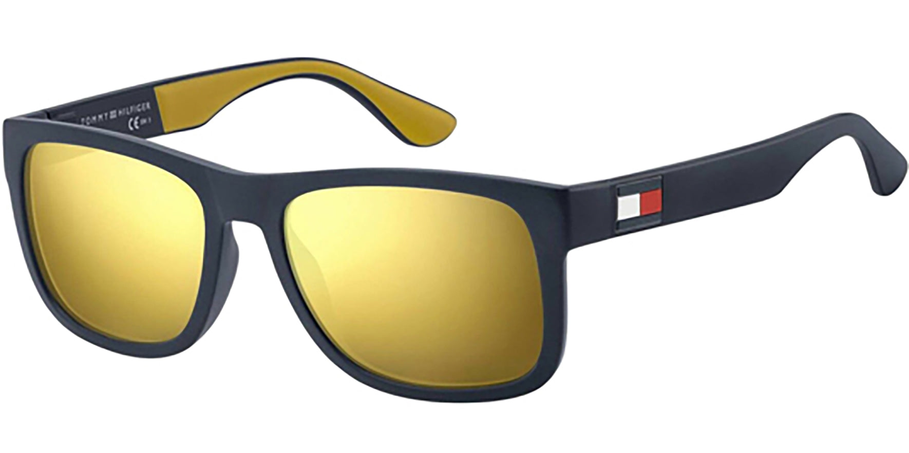 Tommy Hilfiger Square Classic w/ Mirrored Lens - Eyedictive