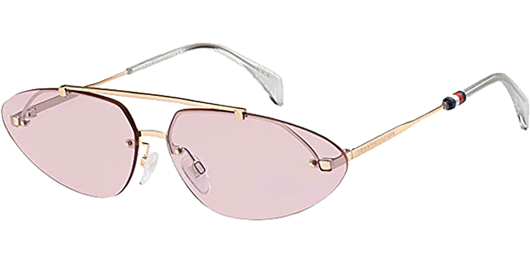 Tommy Hilfiger Oblong Modern Rimless - Eyedictive