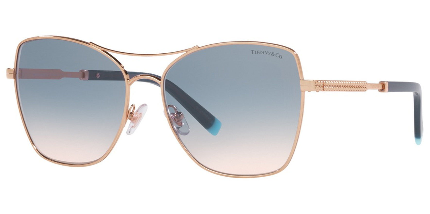 Tiffany & Co Squared Pilot w/ Gradient Lens - Eyedictive