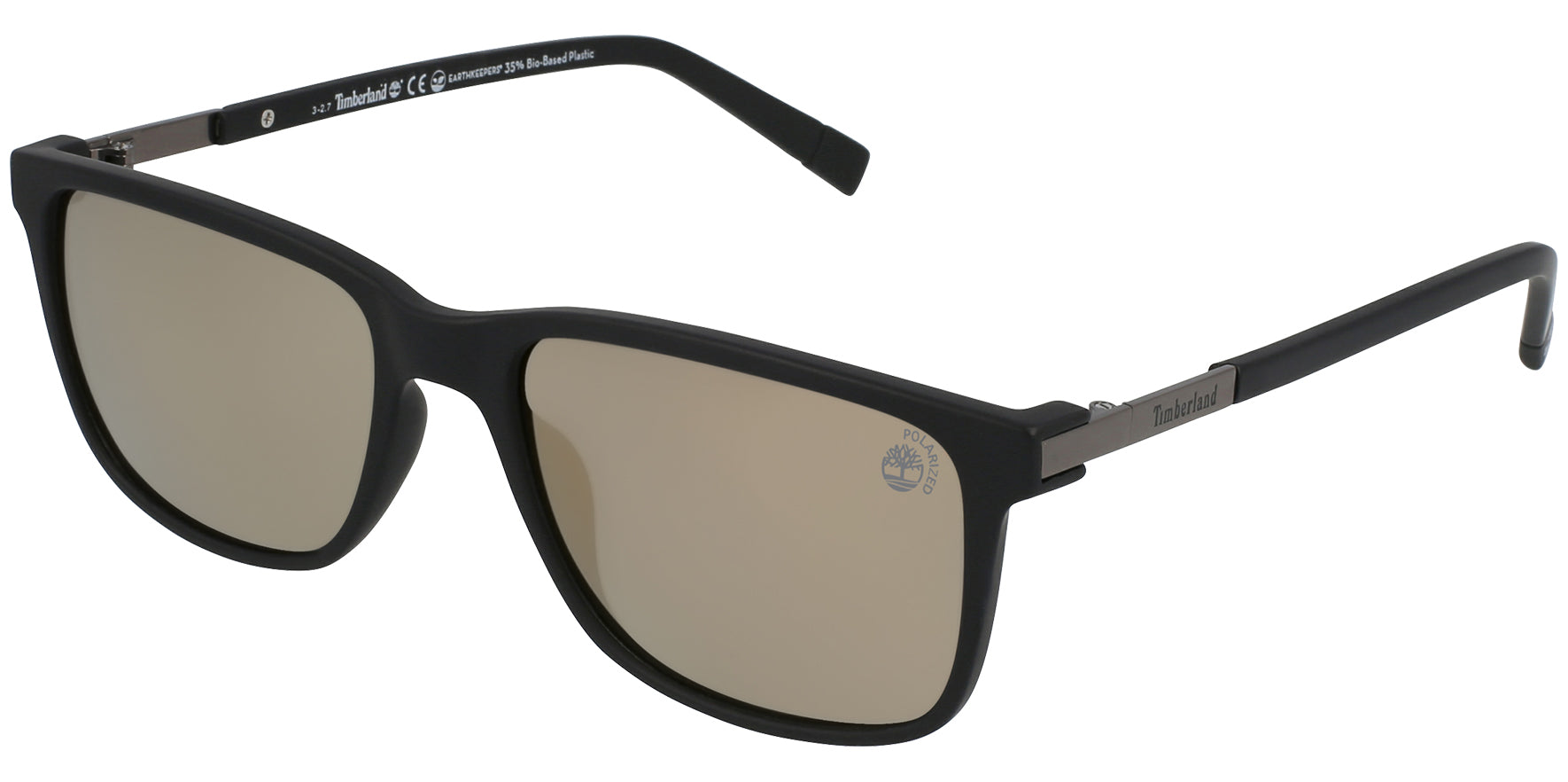 Timberland Earthkeepers Polarized Matte Black Square - Eyedictive