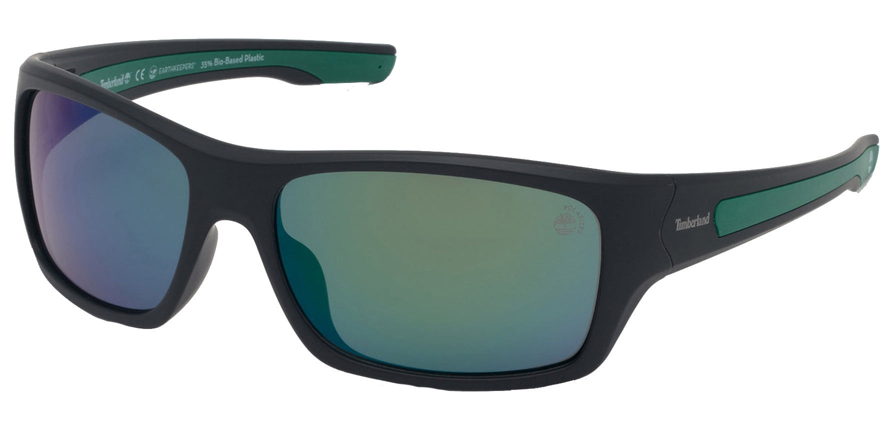 Timberland Earthkeepers Polarized Matte Black Wrap - Eyedictive