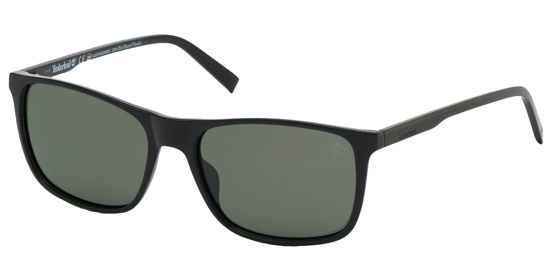 Timberland Earthkeepers Polarized Shiny Black Soft Square - Eyedictive