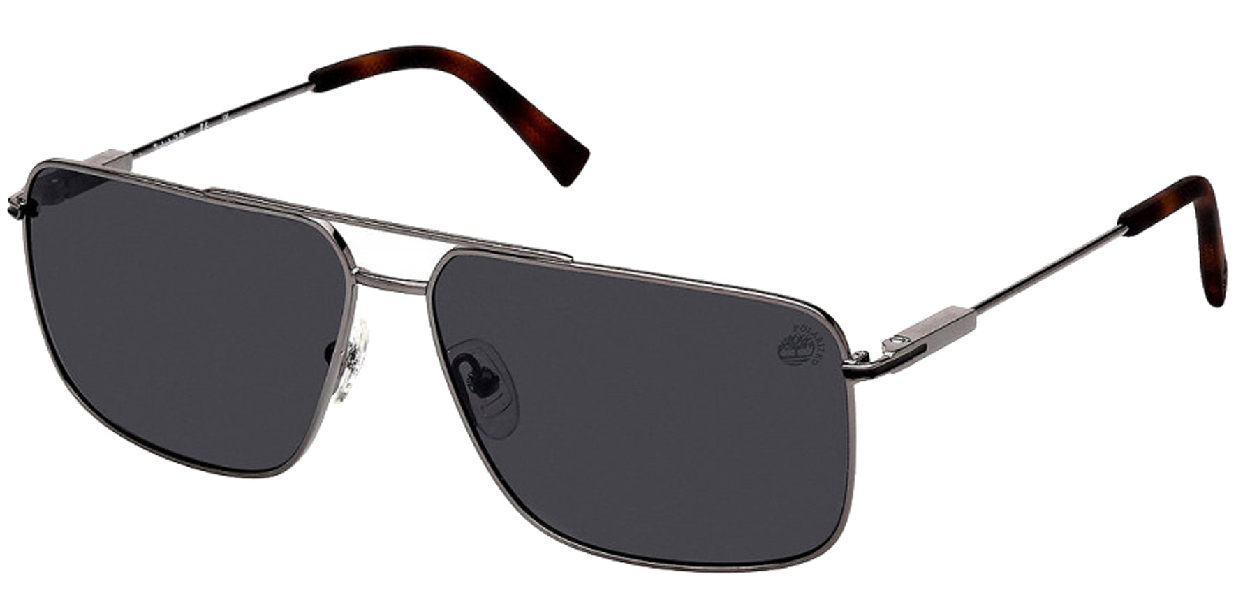 Timberland Polarized Shiny Dark Nickel-Tin Navigator - Eyedictive