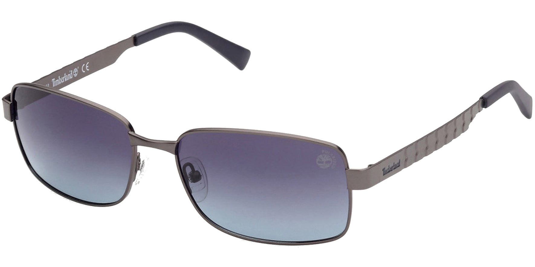 Timberland Polarized Metal Rectangle - Eyedictive