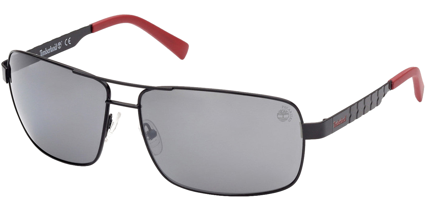 Timberland Polarized Rectangle Navigator Wrap - Eyedictive