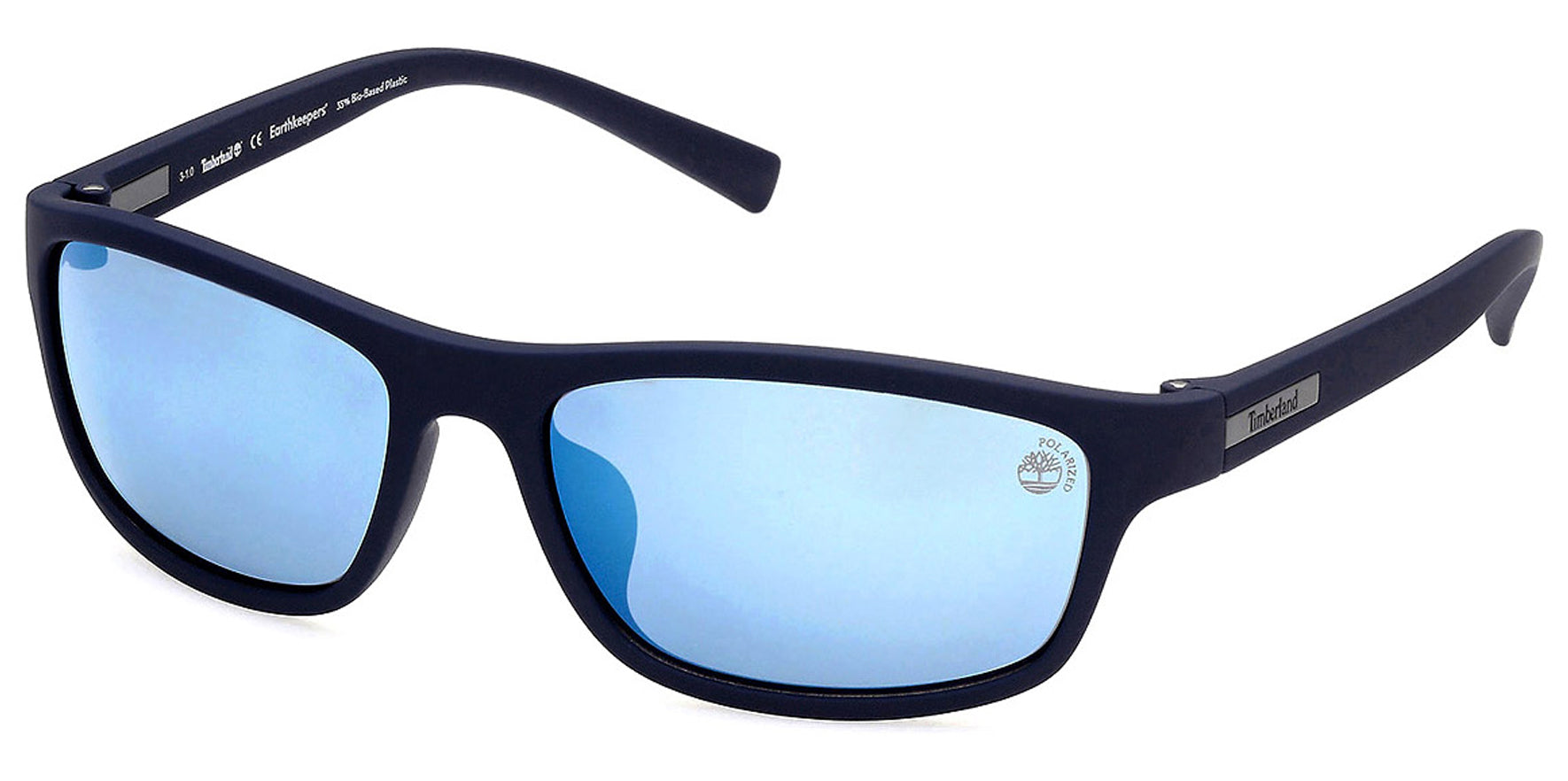 Timberland Polarized Rectangular Sport Wrap - Eyedictive